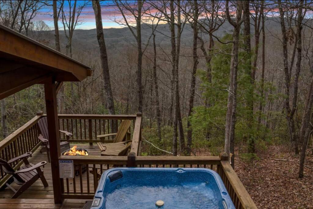 Lil Slice Of Heaven - Perfect Views-Hot Tub-Wine Vila Blue Ridge Exterior foto